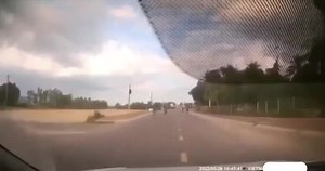 Kid Trying To Crossing The Road Got Crashed By Car