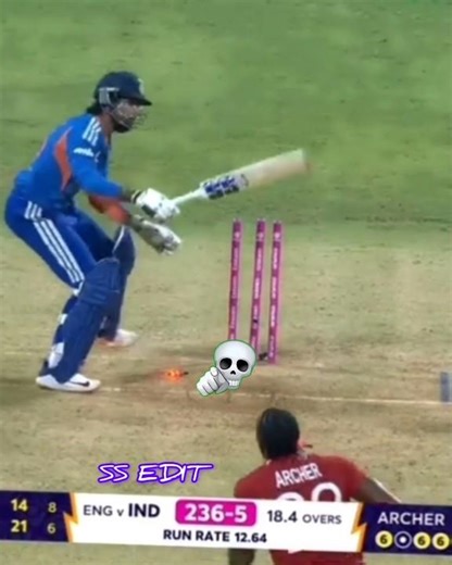 India vs England | Thrilling Match Highlights 💀 #cricket #cricketshorts #cricketreels