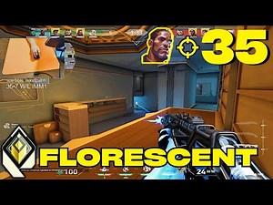 35 Bombs on NEW Agent Veto!! - florescent [NA] #MatchMVP