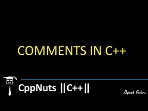 Comments In C++
