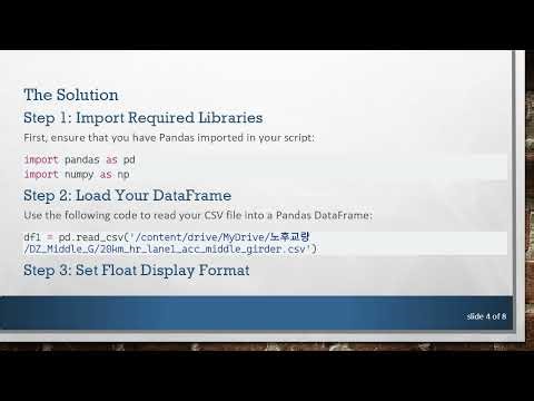 Converting Scientific Notation to Decimal and Integer in Python with Pandas