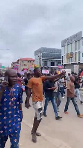 Protests erupt on Lagos streets, with demonstrators shouting, "End bad government!" #EndBadGovernance #EndBadGovernaceInNigeria #NigeriaProtestDemands | NN News Media | Facebook