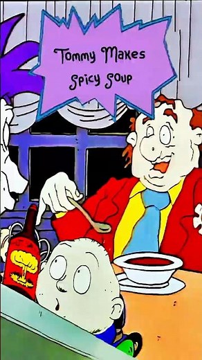 Tommy Makes Spicy Soup | Rugrats Season 1 “Waiter, There’s a Baby in My Soup” #rugrats #tommy #tv