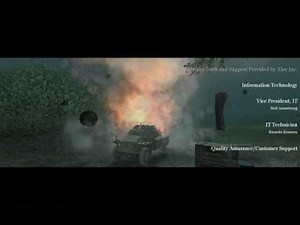 "Call of Duty 2", full walkthrough on Veteran, Credits