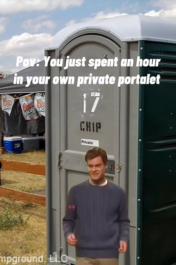 18K views · 120 reactions | Do you think sharing a bathroom with other campers is crappy?? Guess what? You don't have to share if you reserve your own private portalet for your tent space! Call 605-347-9000 or visit https://bit.ly/3XOGetK | Sturgis Buffalo Chip | Facebook