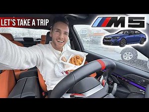 What It's Like to Take a Trip with a 2025 BMW M5 (POV)