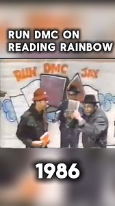 Run DMC on Reading Rainbow 1986 | Vintage & Iconic African American Everything