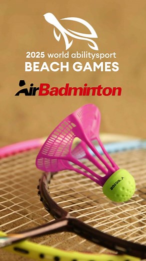 #RaiseARacket for World Badminton Day as we look forward to hosting the world’s first Para AirBadminton International at the 2025 World Abilitysport Beach Games in Mersin, Türkiye 🇹🇷🏸 📍Will you be there? #Mersin2025 #WABeachGames #AirBadminton #ParaAirBadminton | World Abilitysport
