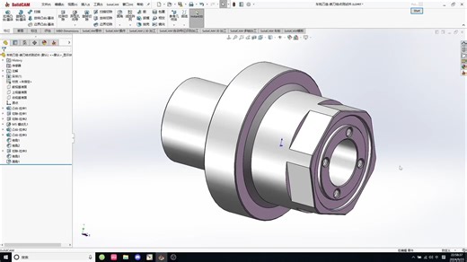 solidcam2024四轴车铣后处理导入与使用