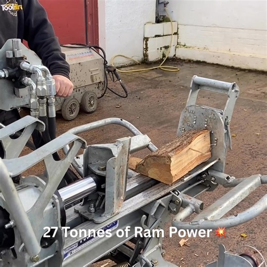 4.7K views · 29 reactions | Mark’s putting our Ifor Williams Tow-Behind Log Splitter to the test. 27 tonnes of Ram Power — tough on logs, easy on you! Available to hire now – call 01768 864557 or message us today. #ToolHire #LogSplitter #IforWilliams #RamPower #CumbriaTools #HireLocal | Penrith Tool Hire | Facebook