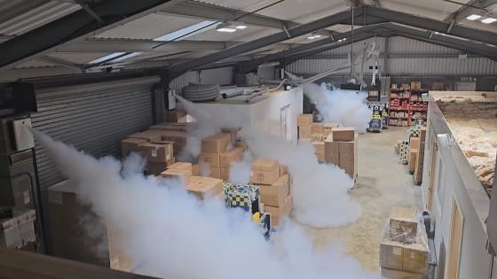 How one jewelry store is using fog to thwart robbers