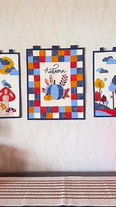 Forest Appliqué Quilt Pattern: Autumn Harvest Wall Hanging (PDF Download) - Etsy