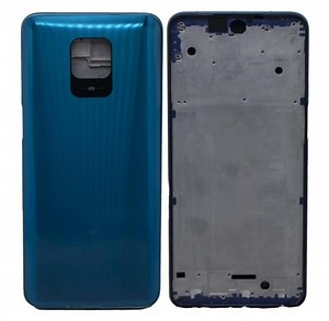 Full Body Housing for Xiaomi Redmi Note 9 Pro - Blue