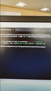 How to install Numpy and matplot in python