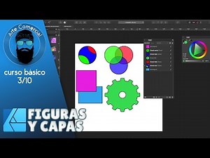 Como Crear Figuras y Capas en Affiniy Designer - Español