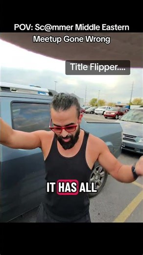 POV: Car Meetup Gone Wrong with Emotional Middle Eastern #meetup #gonewrong #car #truck #resell #w