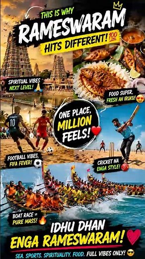 One Island. Endless Vibes! ❤️ | Why Everyone Should Visit Rameswaram | Tamilnadu