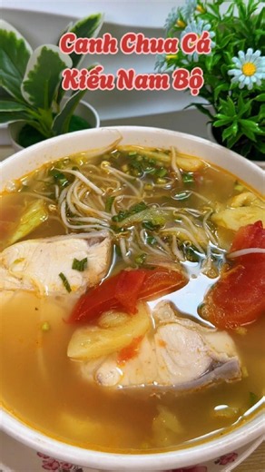 Cách làm canh chua cá kiểu Nam Bộ