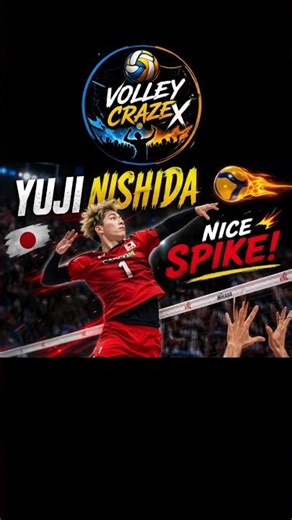 Yuji Nishida INSANE Spike 💥 | Volleyball Power You Must See!