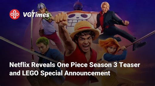 Netflix Reveals One Piece Season 3 Teaser and LEGO Special Announcement