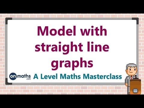 Model with straight line graphs - A Level Maths Masterclass (P5.5)