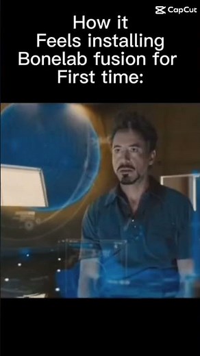 How it feels to install bonelab fusion for the first time: