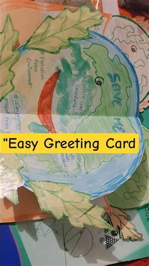DIY Greeting Card Making for Kids | Simple Handmade Card Idea