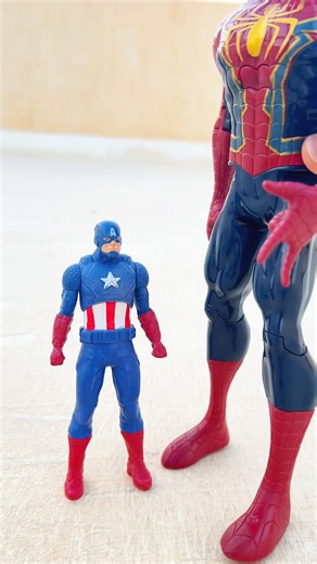 What Happened To Captain America? Spiderman Is In Shock!