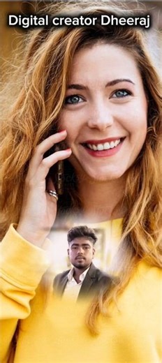 Calling Card me Image Kaise Add Kare 📸 | Easy Trick 🔥 #shorts #whatsappvideo