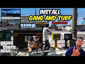 CARA INSTALL MOD GANG AND TURF DI GTA 5 TERBARU 2024 | GTA 5 MODS