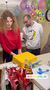 cake ✅⁠ confetti explosion box ✅ | Goldelucks