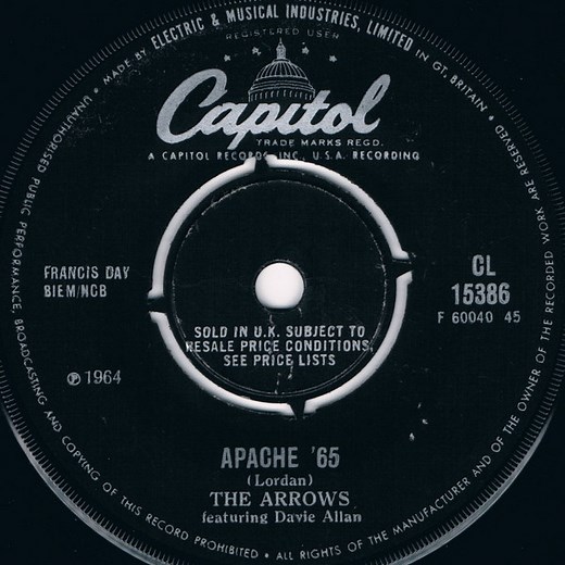 The Arrows Featuring Davie Allan - Apache '65
