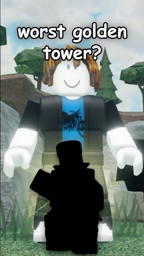 Ranking EVERY Golden Tower in TDS (Part 1) #roblox #towerdefensesimulator #tds