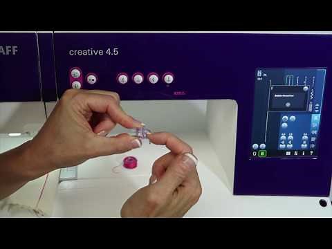 PFAFF creative 4.5 24 Bobbin Thread Sensor