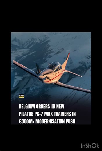 BELGIUM orders 18 new platus PC-7 MKX trainers in €300M modernisation push