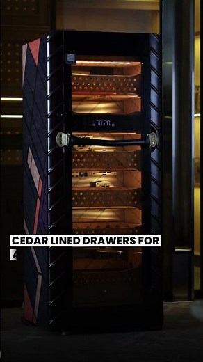 Afidano C5 - Luxury Humidor With Digital Precision | Preserve or Perish