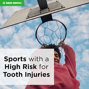 Many sports carry a risk of dental trauma. If you or a loved one participates in one of these activities, always use a mouthguard! | Delta Dental of Iowa
