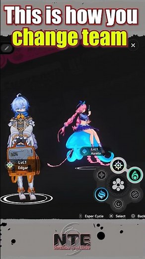 How to Change Team in NTE