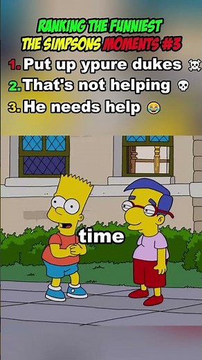 Ranking the funniest the Simpsons moments #3 #simpsons