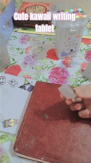 cute kawaii writing tablet DIY