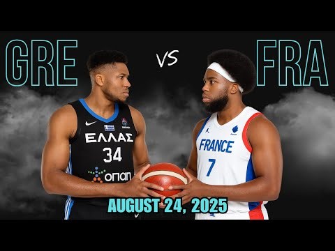 GREECE vs FRANCE | Full Game Highlights | EuroBasket 2025 Preparation!