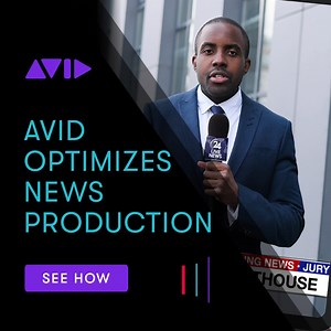 Avid’s news and production system builds content for digital and online distribution ▶️ bit.ly/40Oy7hE #ai #broadcast #media #storytelling #innovation #newsroom #collaboration #avid #mediacentra | Avid