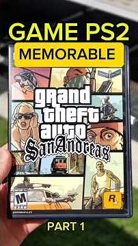3 Most Memorable PS2 Games Part 1 #nostalgia #game #ps2 #rentalps #gta #godofwar #residenevil #fyp
