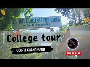 PGGCG-11 CHANDIGARH COLLEGE TOUR | Girls College Vlog | SMS DAYS