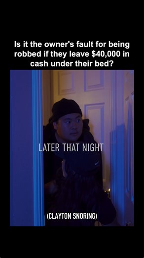 2.6K views · 18 reactions | Is it the owner's fault for being robbed if they leave $40,000 in cash under their bed? | Life Lessons with RJ | Facebook