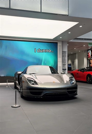 Do you really need infotainment in the 918? 🤔 Comment your thoughts below 👇🏽 📍Porsche Bakersfield #PorscheBakersfield #918spyder #PorscheTok #carsoftiktok #fyp