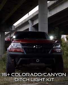 37K views · 286 reactions | Ditch Light Brackets are HERE for the 15+ Colorado & Canyon!⁣ ⁣ ☑️Mount two SS3 or SSC2 LED Pods above your hood. ⁣⁣ ☑️Thick-gauge stainless steel construction. ⁣⁣ ☑️Bolt-on install using factory mounting points, no modification! ☑️Low-profile design that won't interfere with hood function. ⁣ Colorado Kit ➡️ https://bit.ly/3kahB5D Canyon Kit ➡️ https://bit.ly/38eFmHb | Diode Dynamics | Facebook