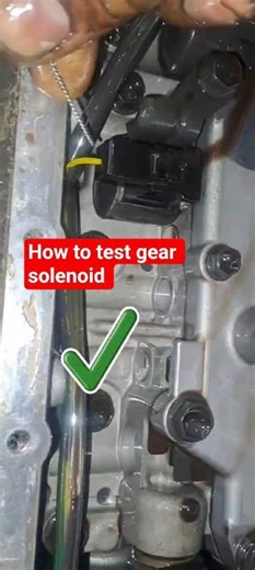 TOYOTA COROLLA 2014 GEAR SOLENOID TEST! 😱 #shorts #diy