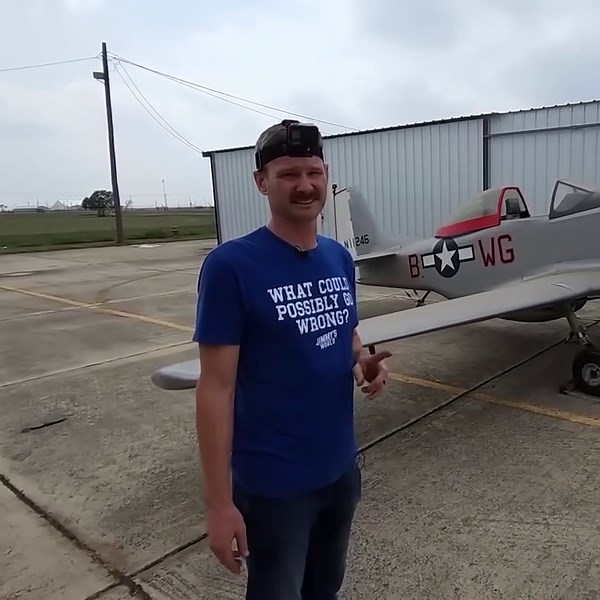 Homemade P-51 Mustang's Remarkable Revival: First Start in Years!