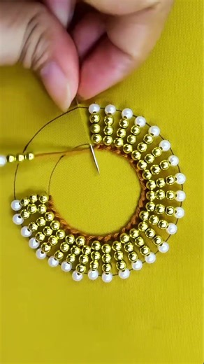 Precision Beading Method That Changes Everything #handcraft #beads #tutorial